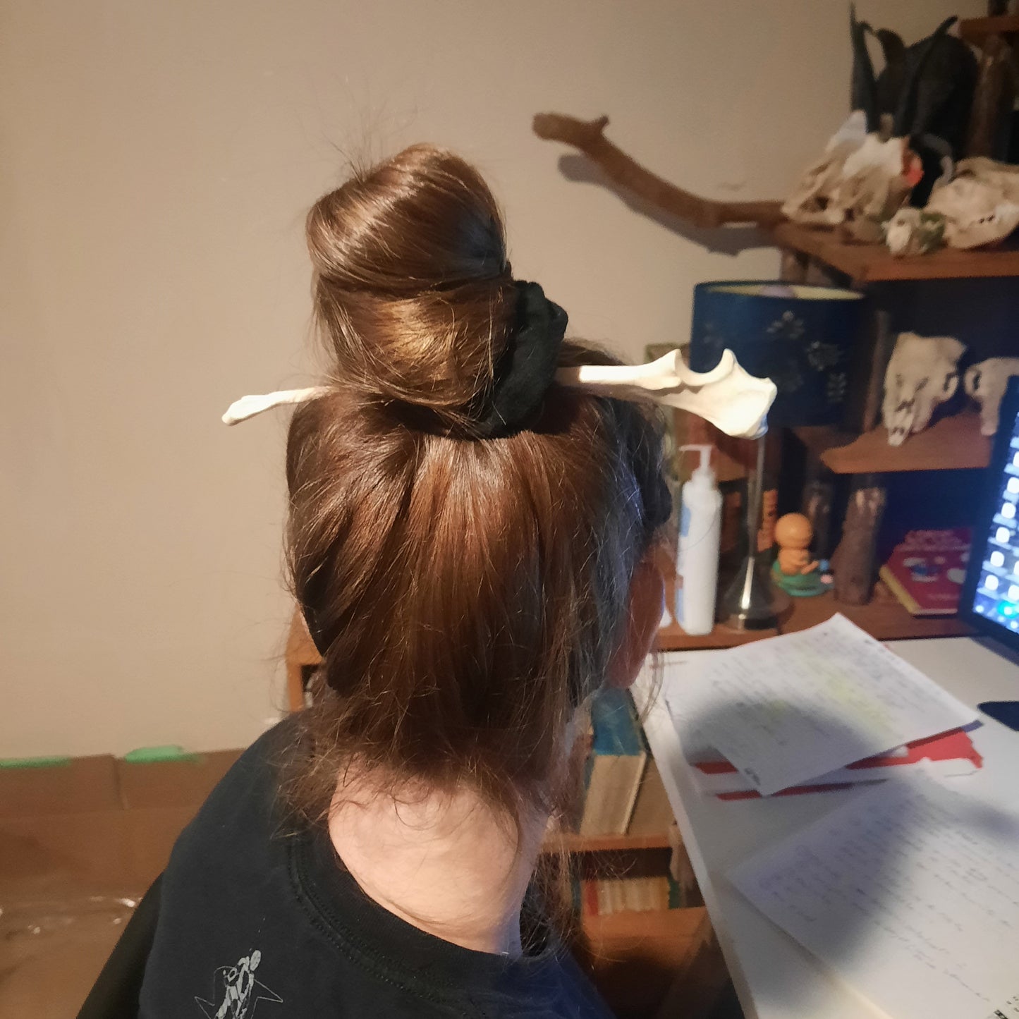 Pic à cheveux pour chignons
