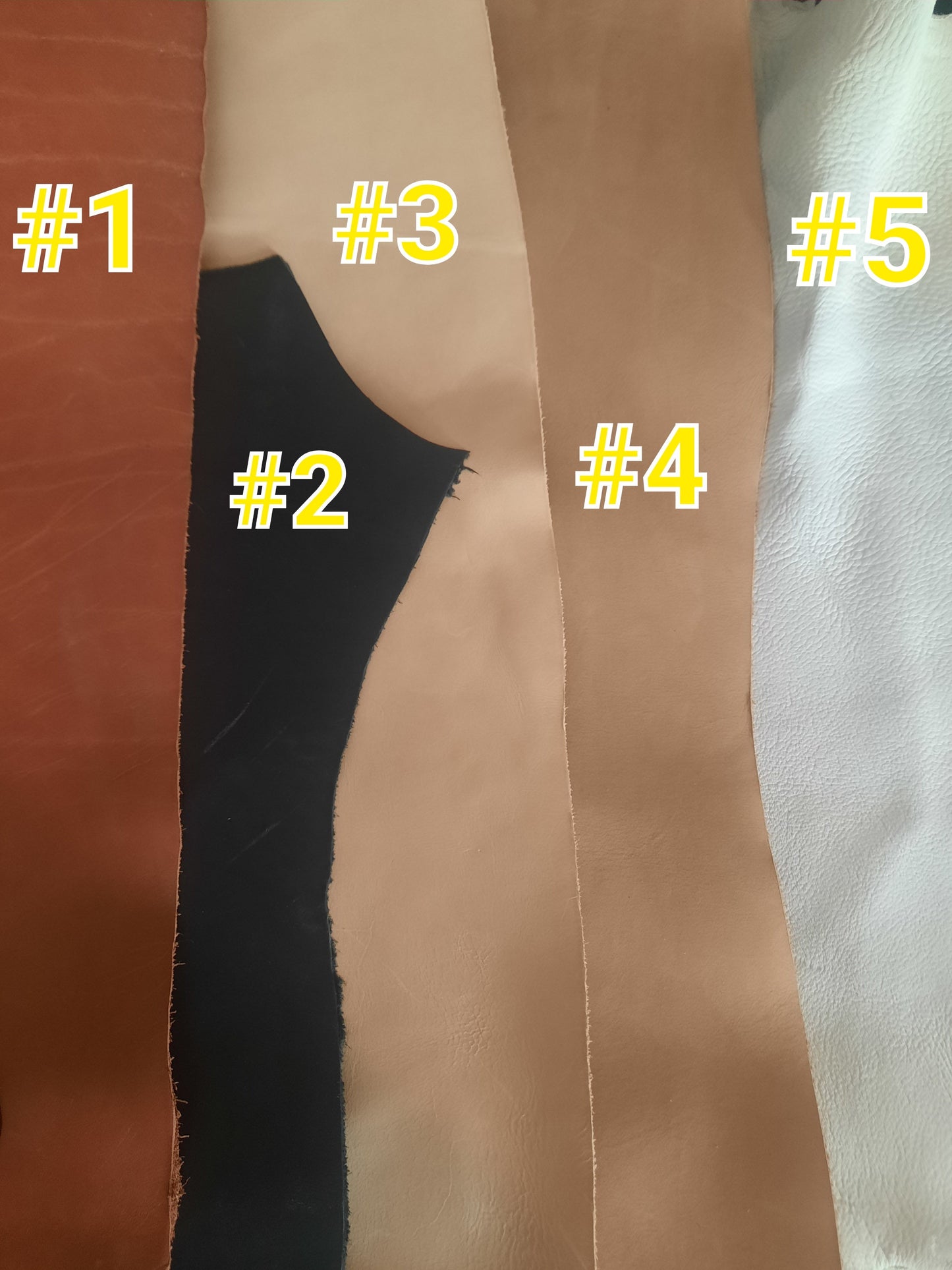 Garnitures en cuir