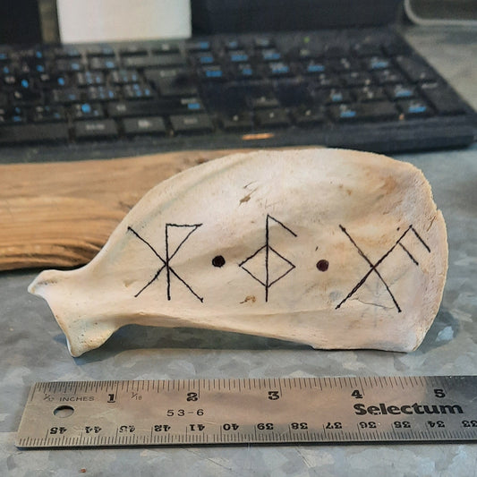 Runes on Shoulder Blade