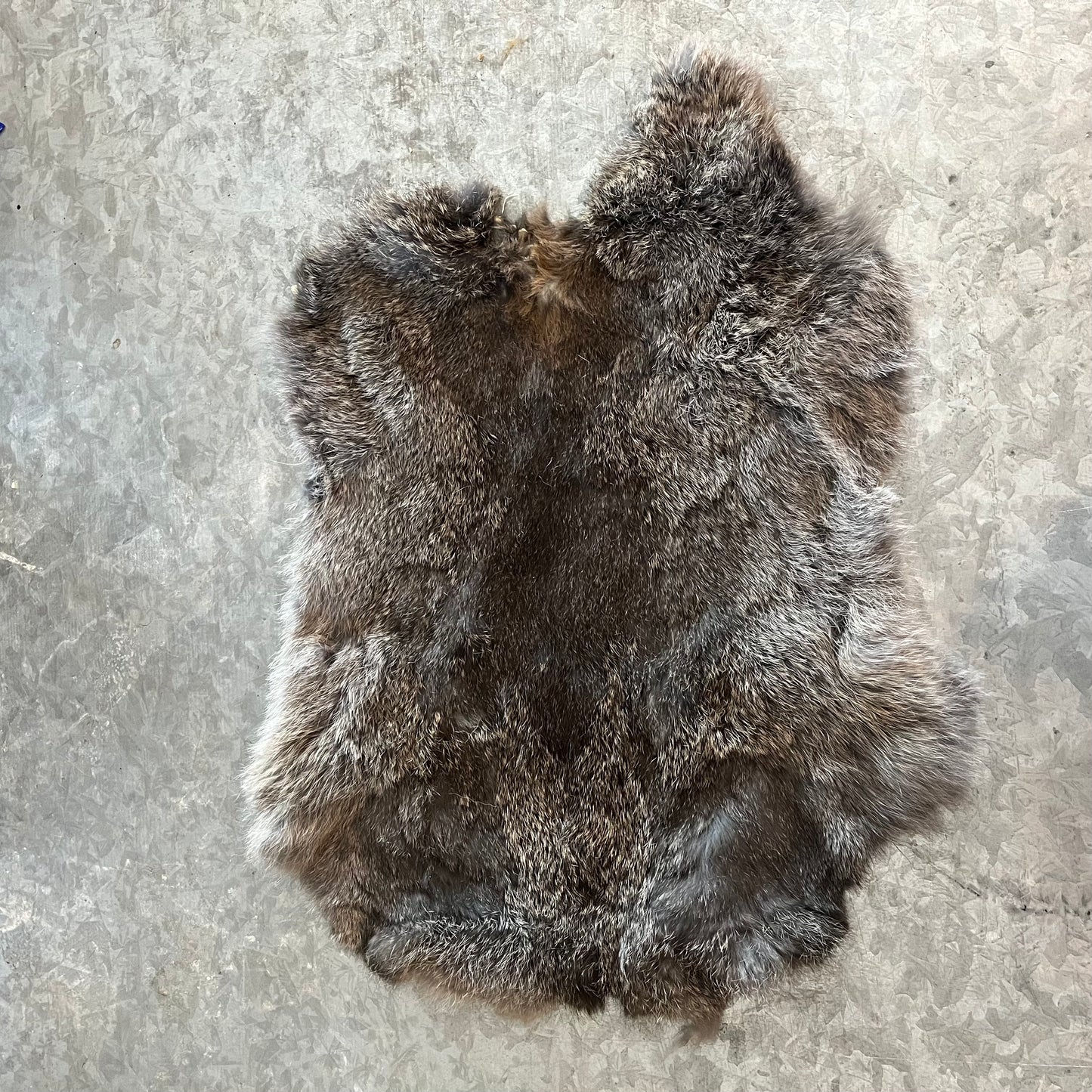 Rabbit Fur - Brown - Second quality