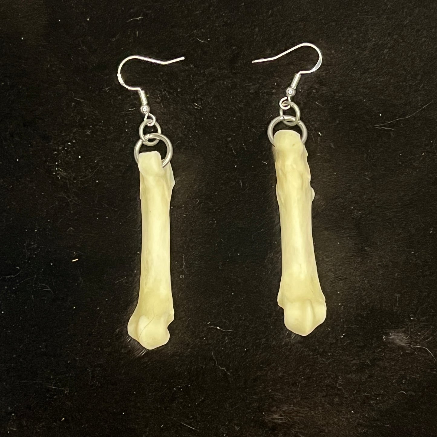 Boucles d'oreilles - Os d'ours