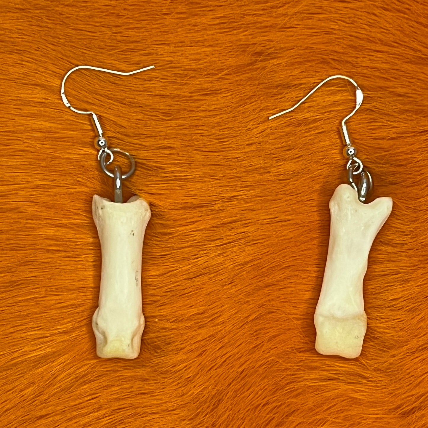 Boucles d'oreilles - Os d'ours
