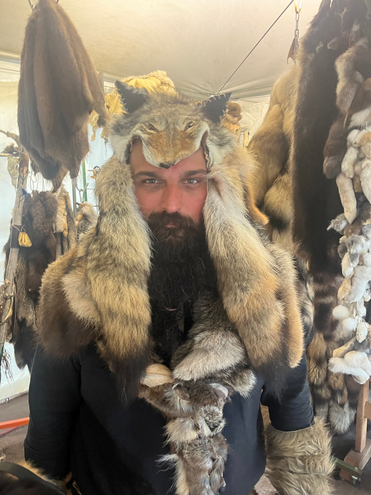 Coyote Fur Hat