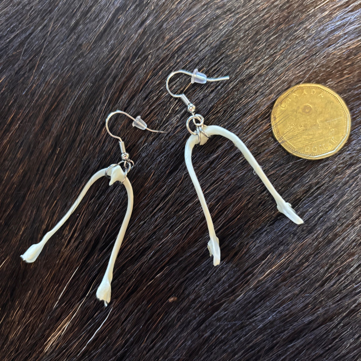 Earrings - Wishbones