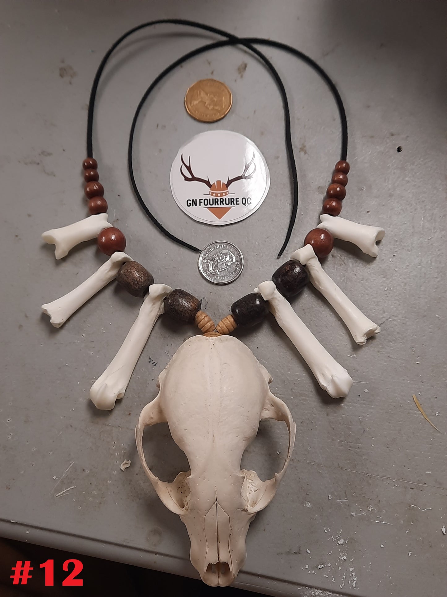 Small Animal Skull Necklace