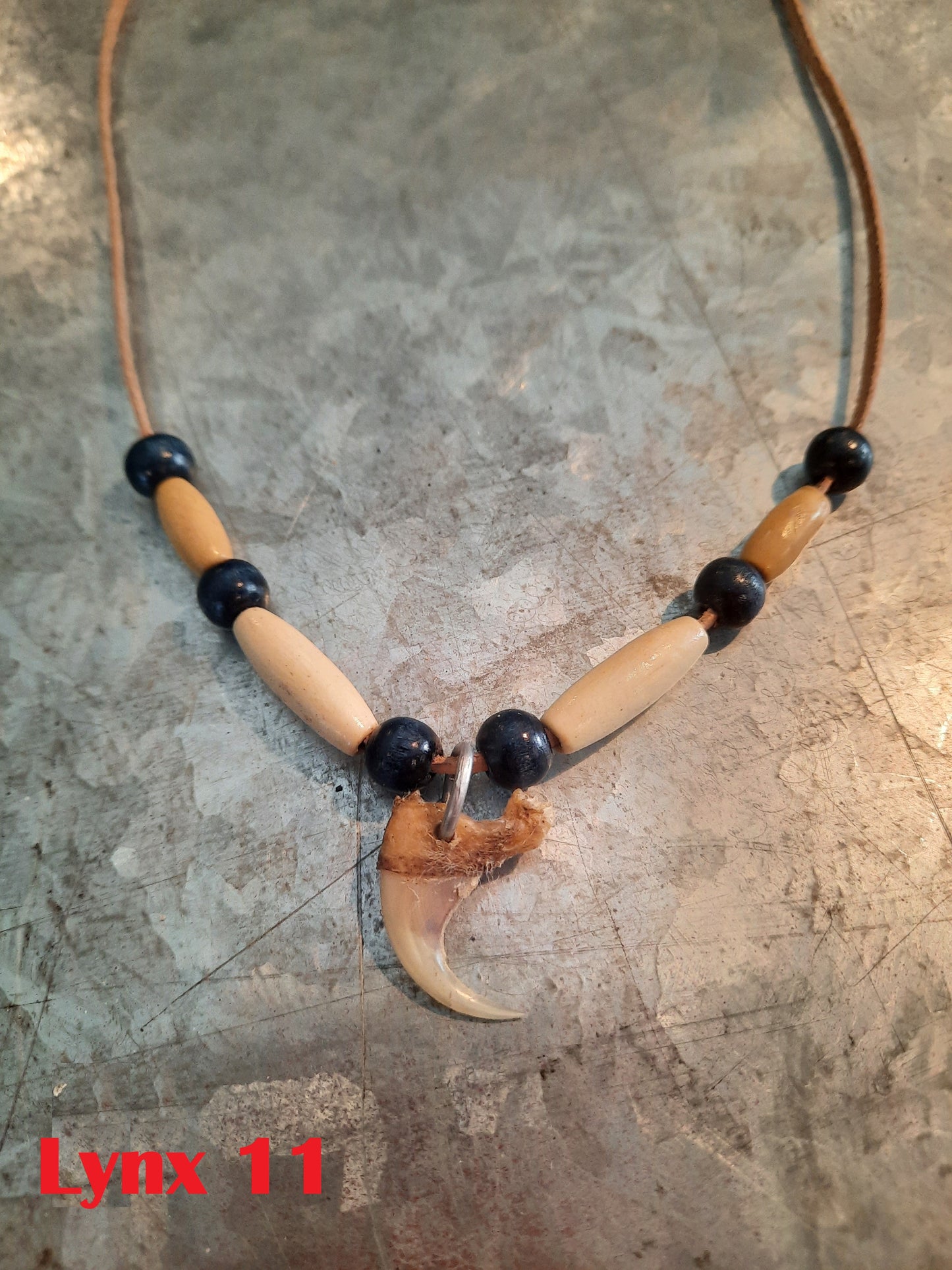 Collier Griffes de Lynx