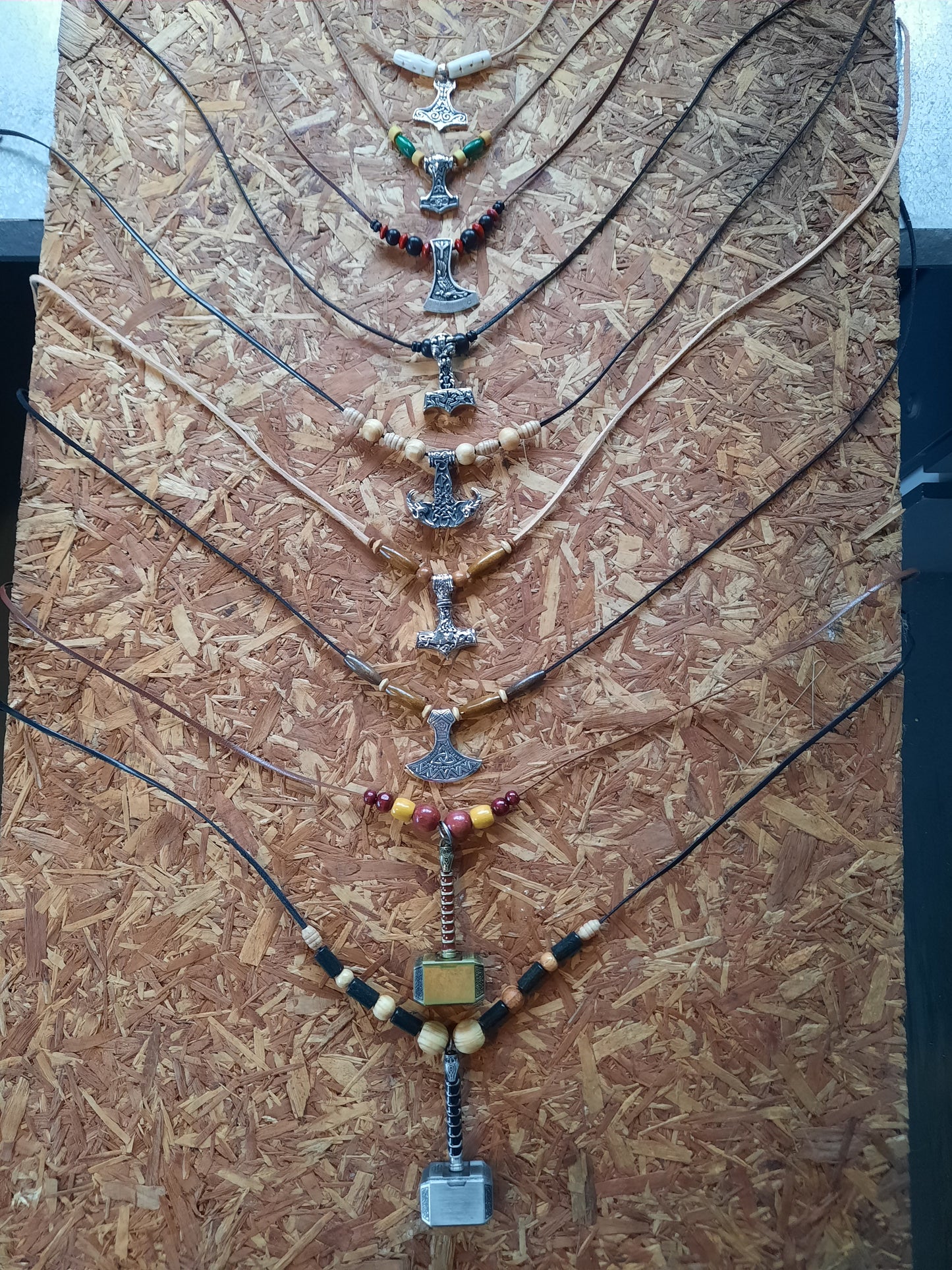 Collier amulette viking