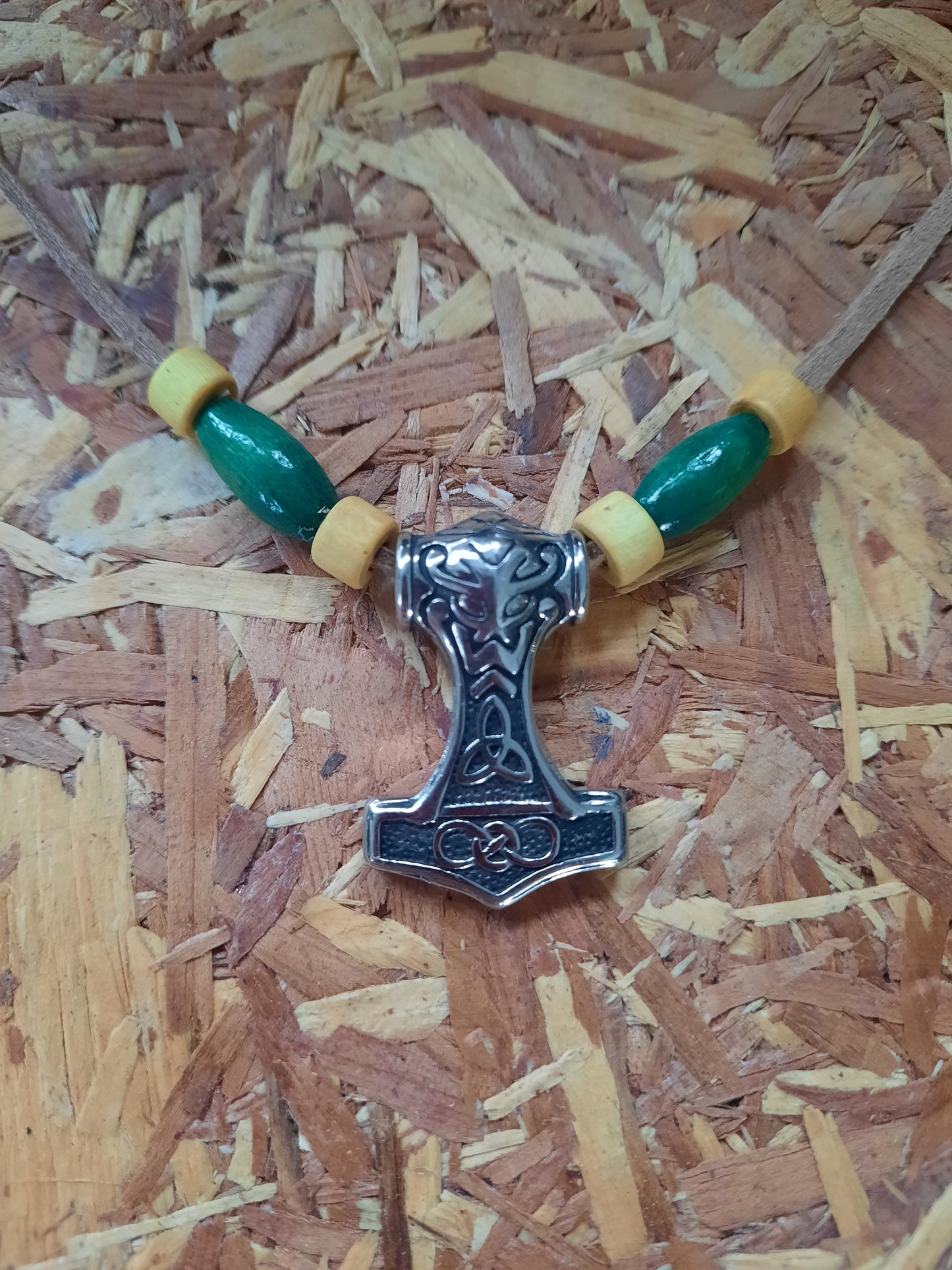 Collier amulette viking