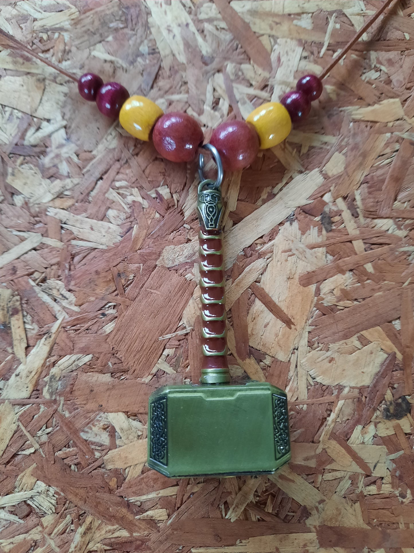 Collier amulette viking