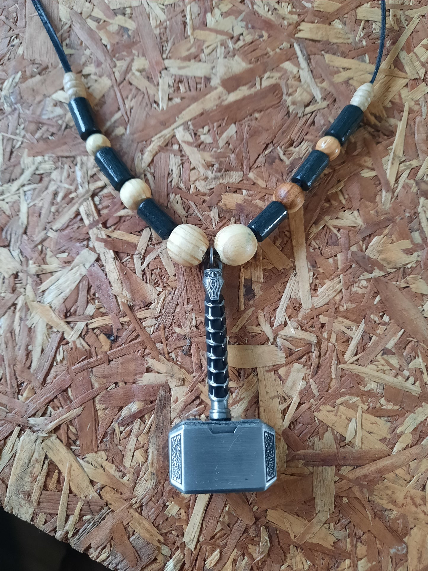 Collier amulette viking