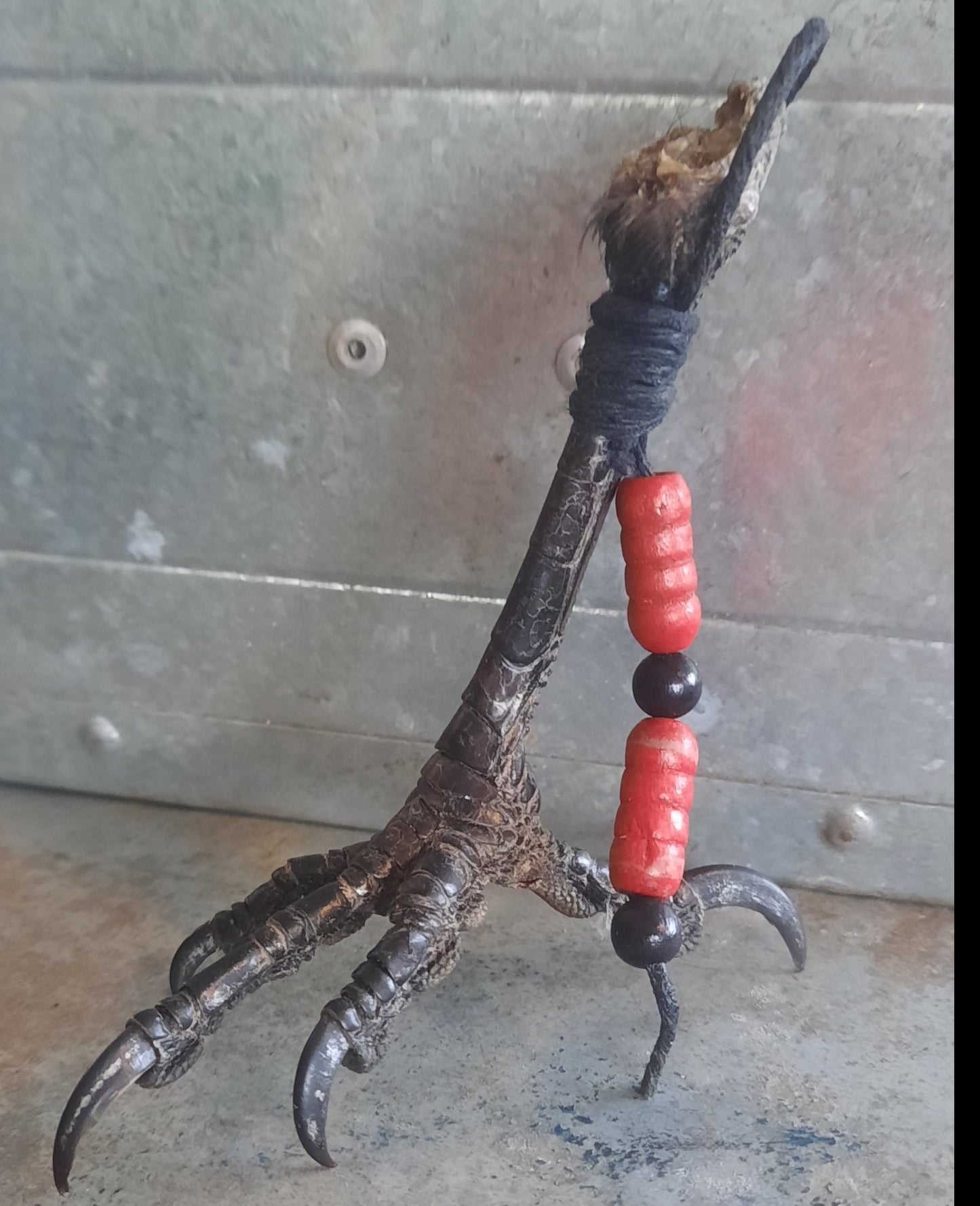 Crow Foot with Beads