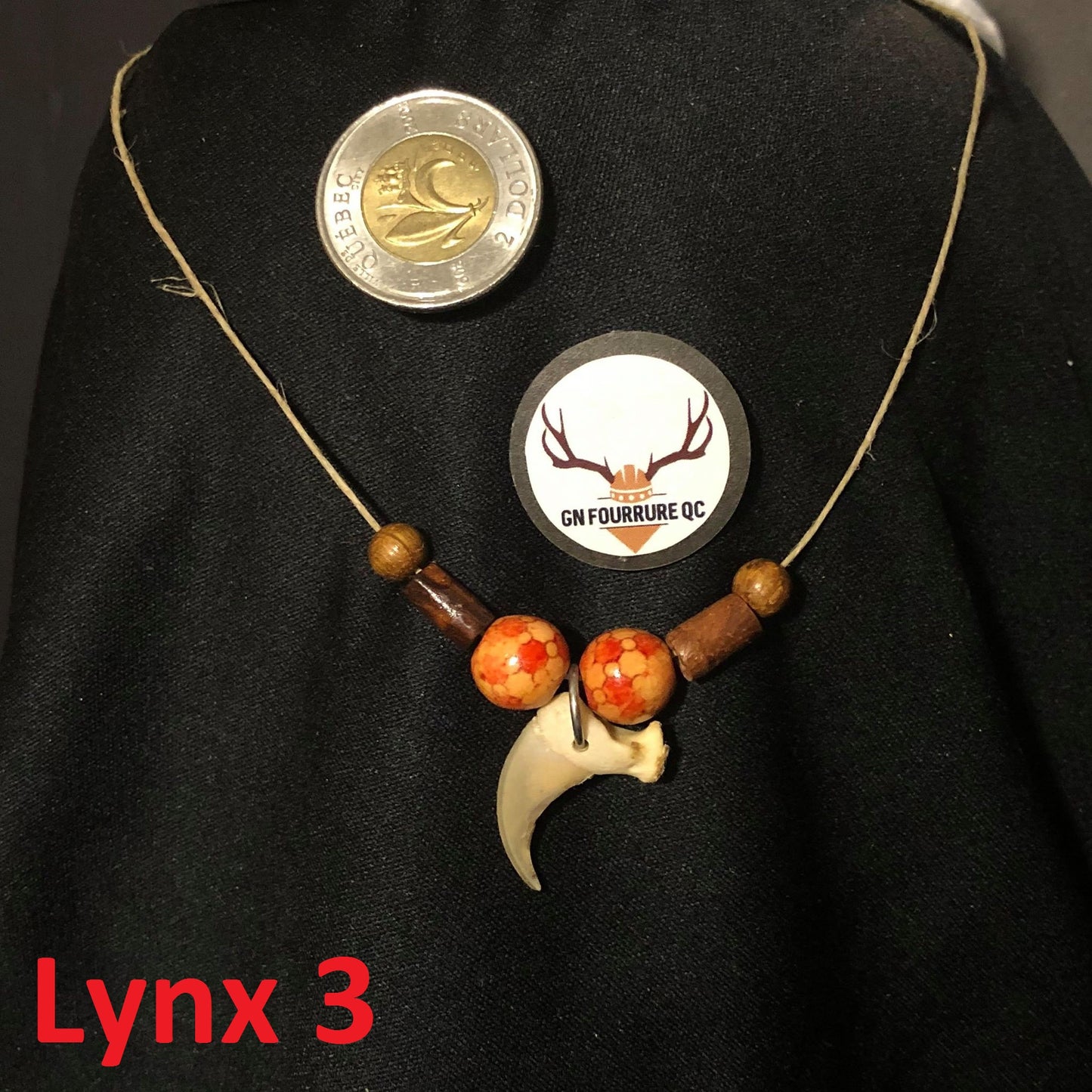 Collier Griffes de Lynx