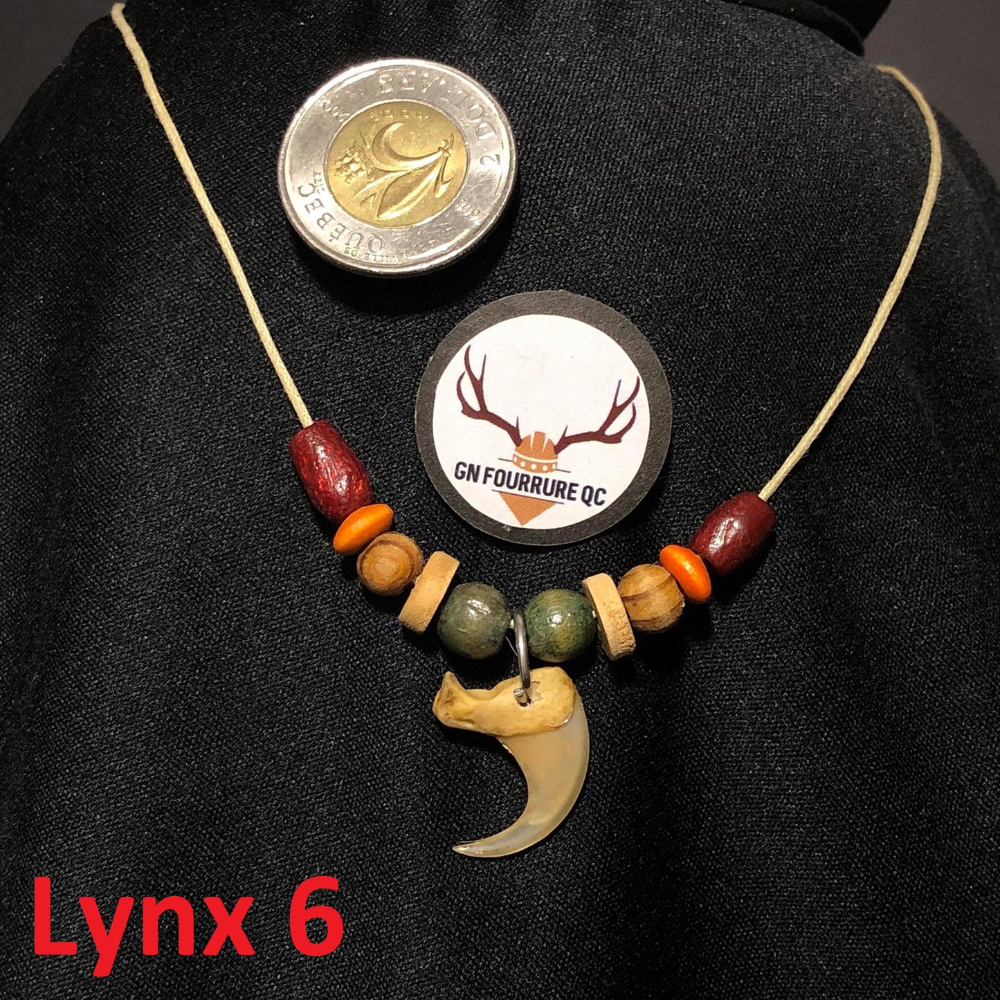 Collier Griffes de Lynx