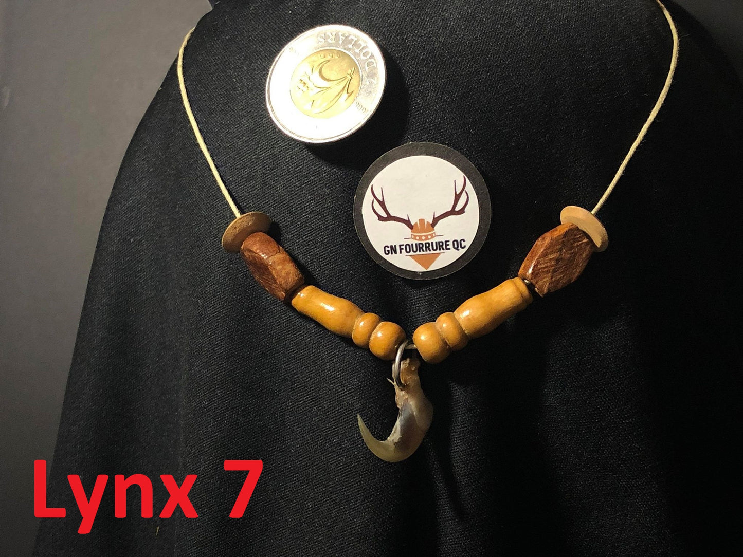 Collier Griffes de Lynx