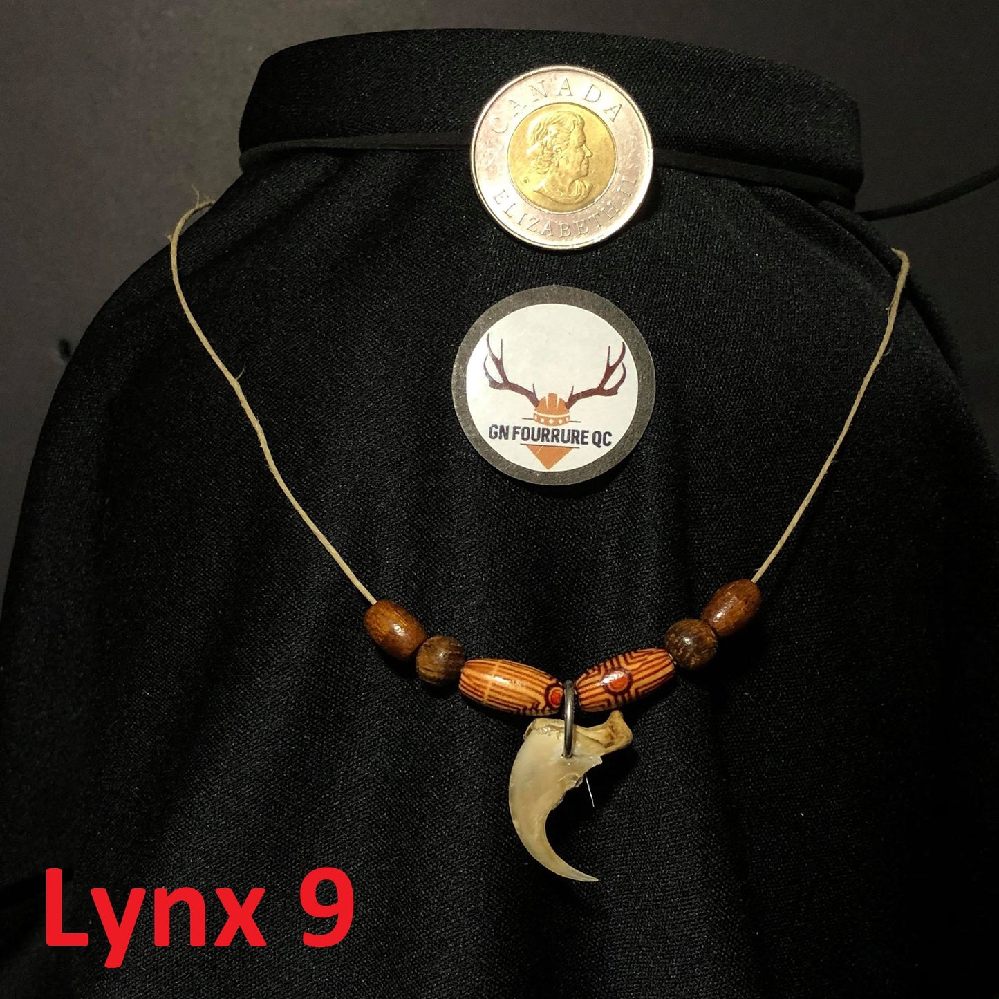 Collier Griffes de Lynx