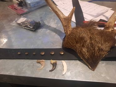 Deer Antler Headdress