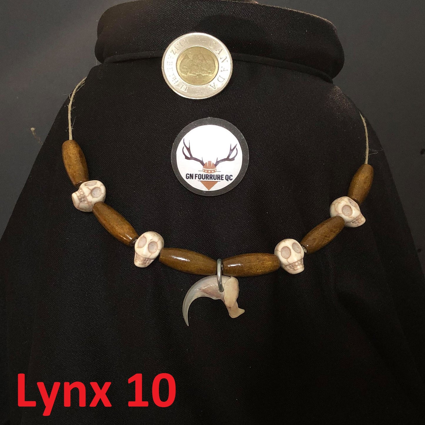 Collier Griffes de Lynx