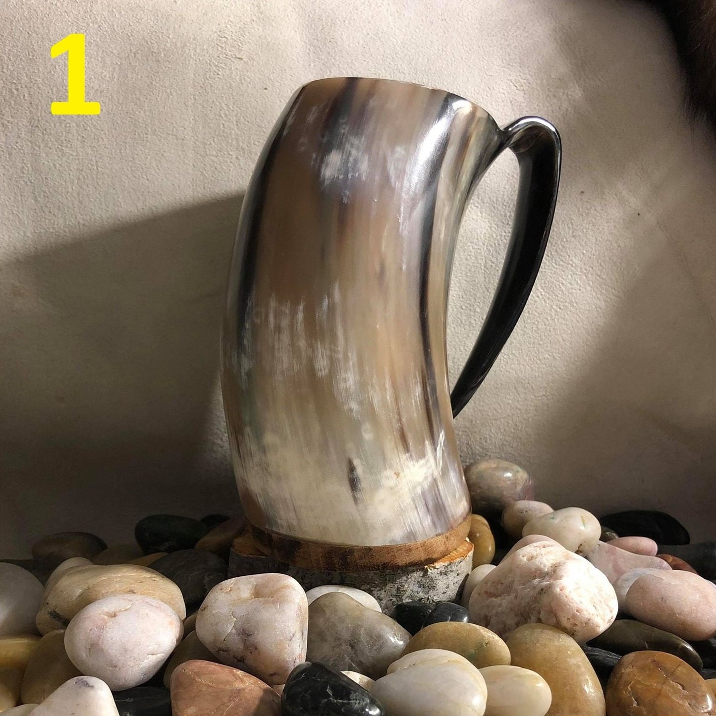 Tasse en corne de viking, 500 ml