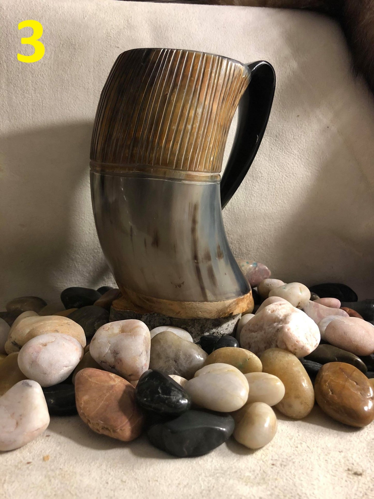 Tasse en corne de viking, 500 ml
