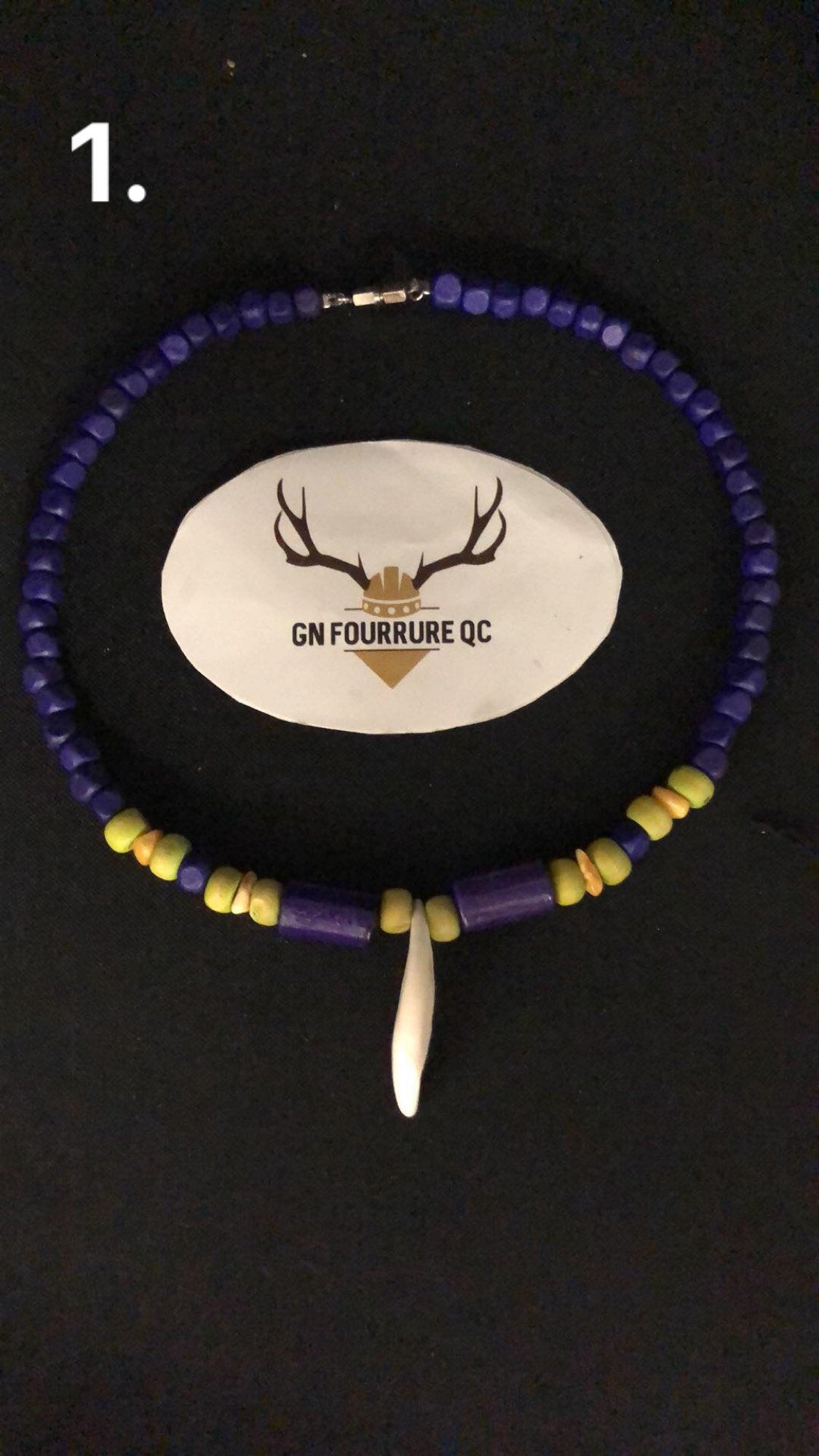 Coyote Tooth Necklace, Children