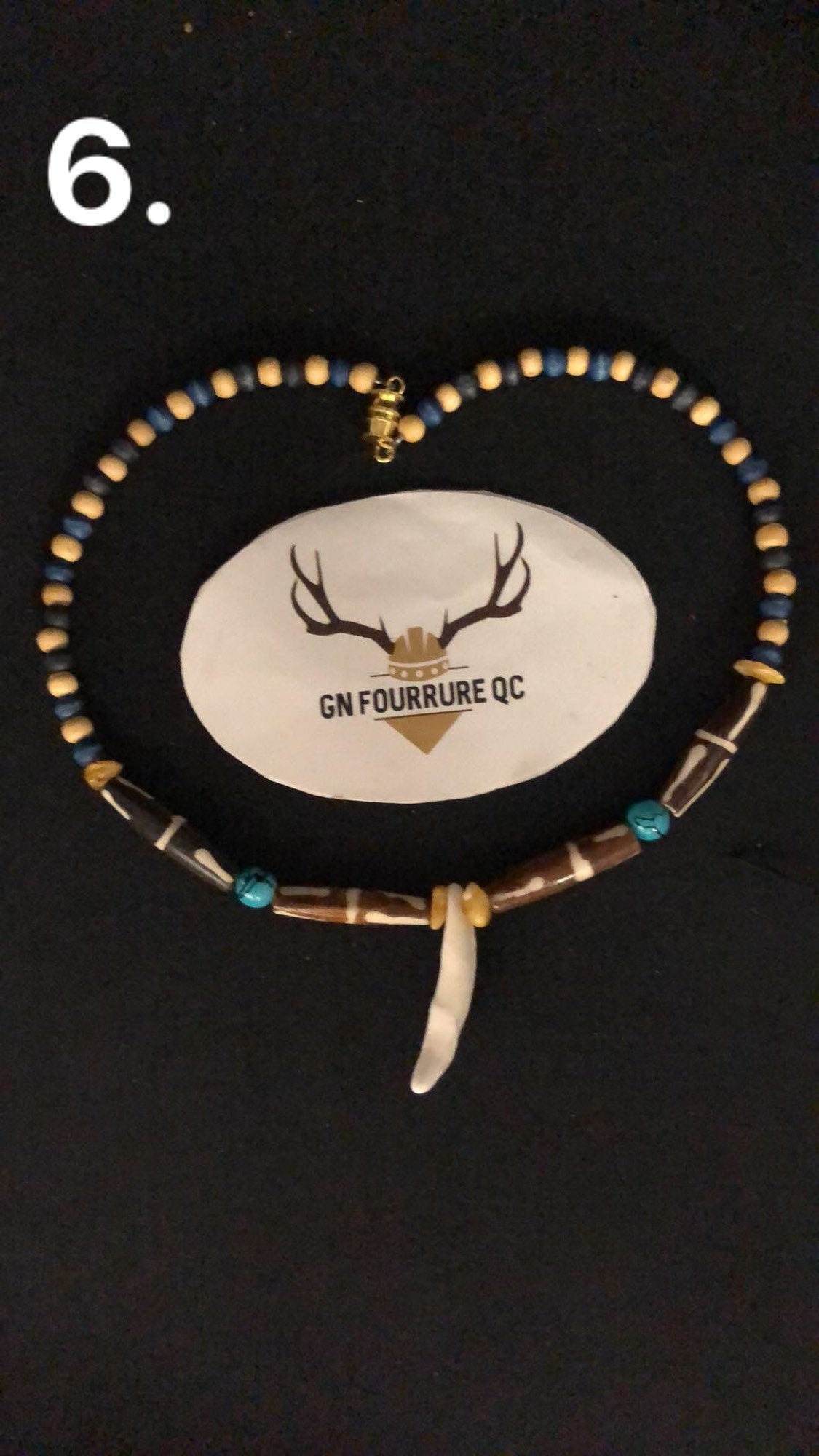 Coyote Tooth Necklace, Children