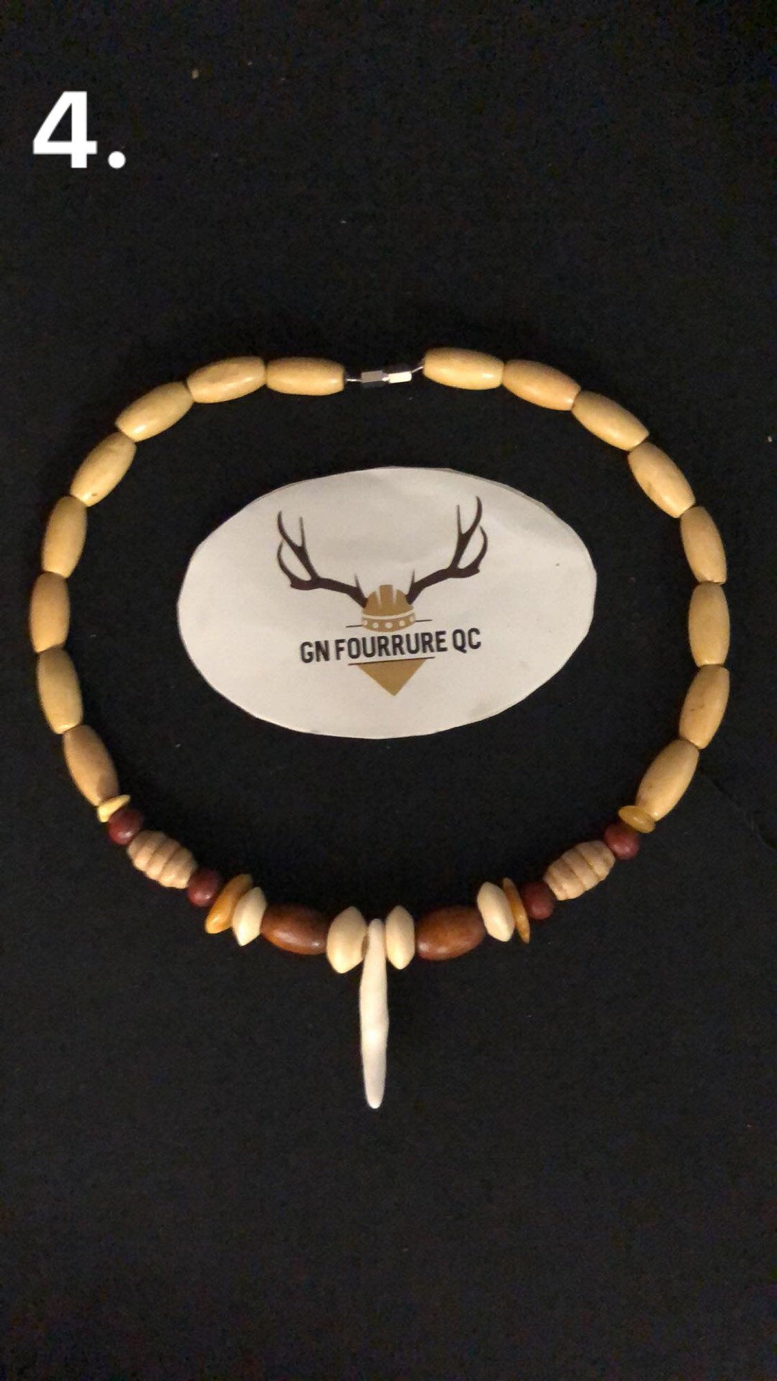 Coyote Tooth Necklace, Children