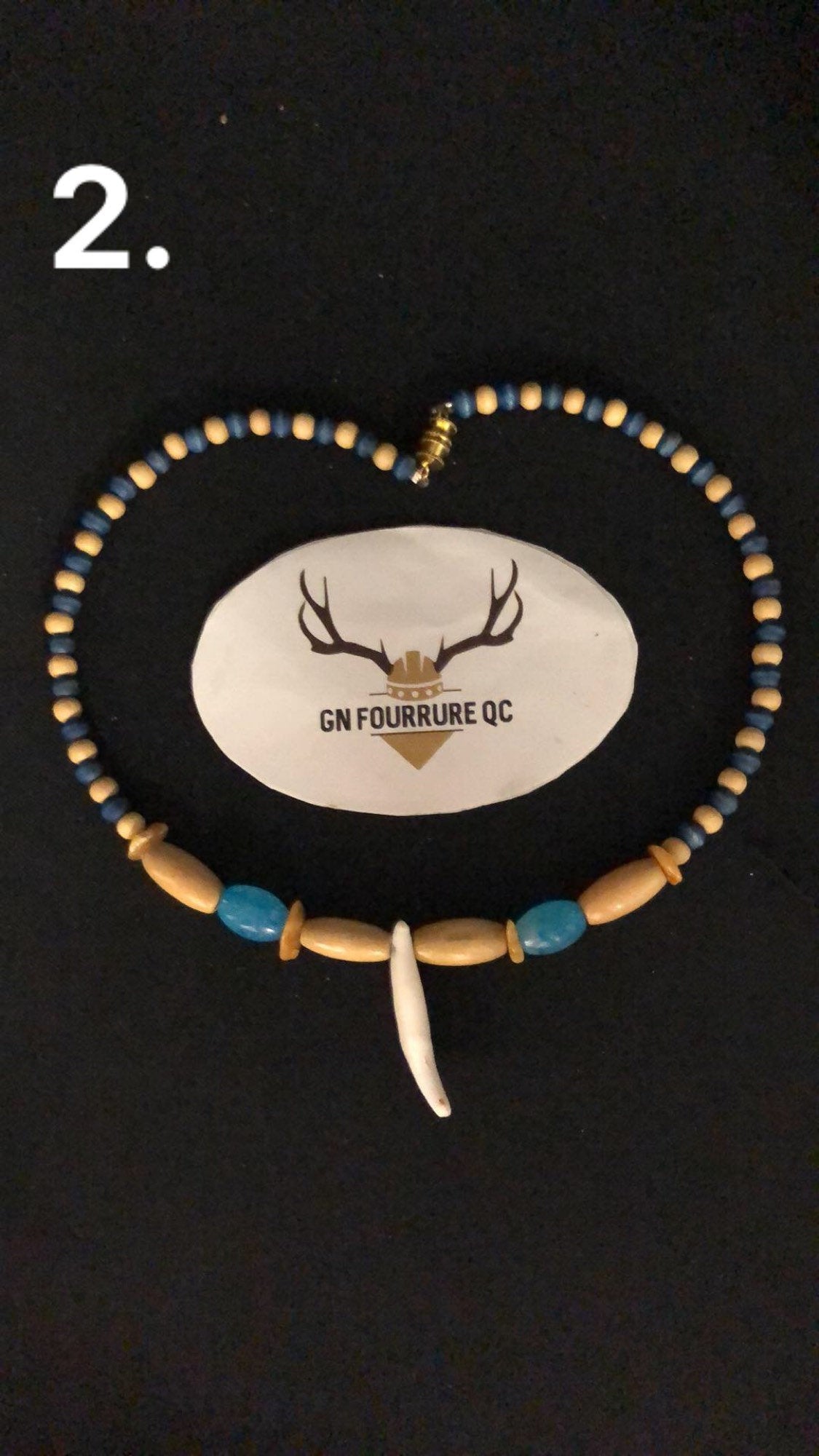 Coyote Tooth Necklace, Children