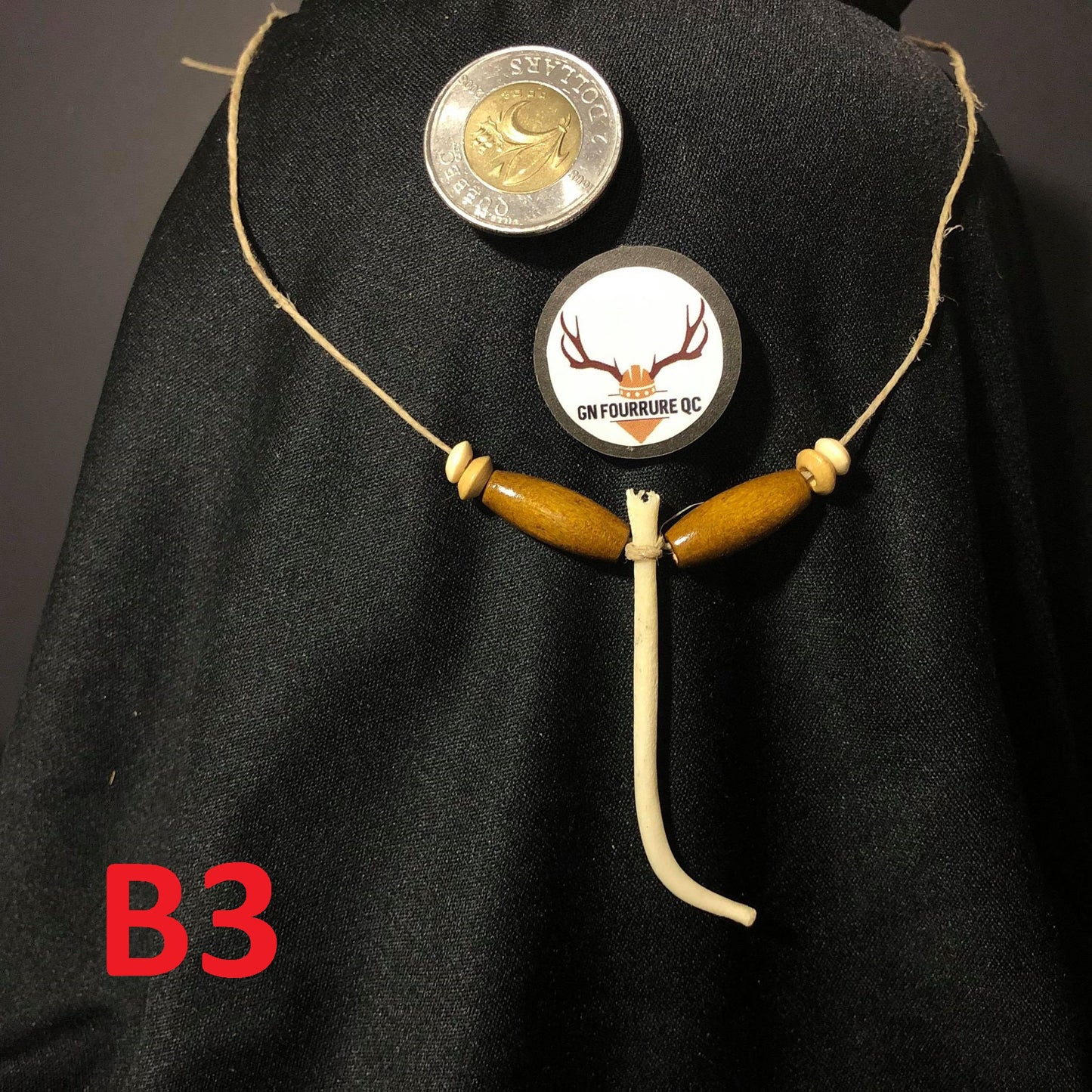 Colliers en os de Baculum