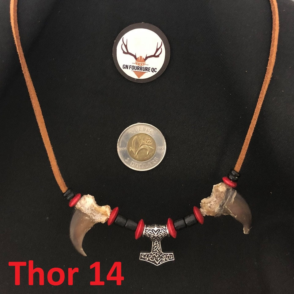 Collier Viking avec marteau de Thor