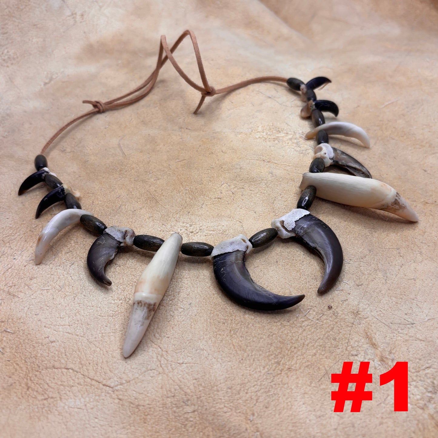 Bear Tooth and Claws Necklace "Chieftain" Collection - Custom