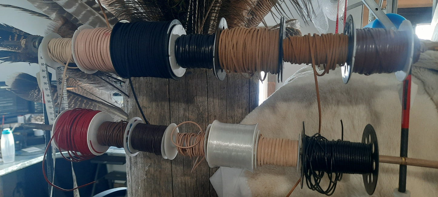 Natural Leather Cord ( Lace )