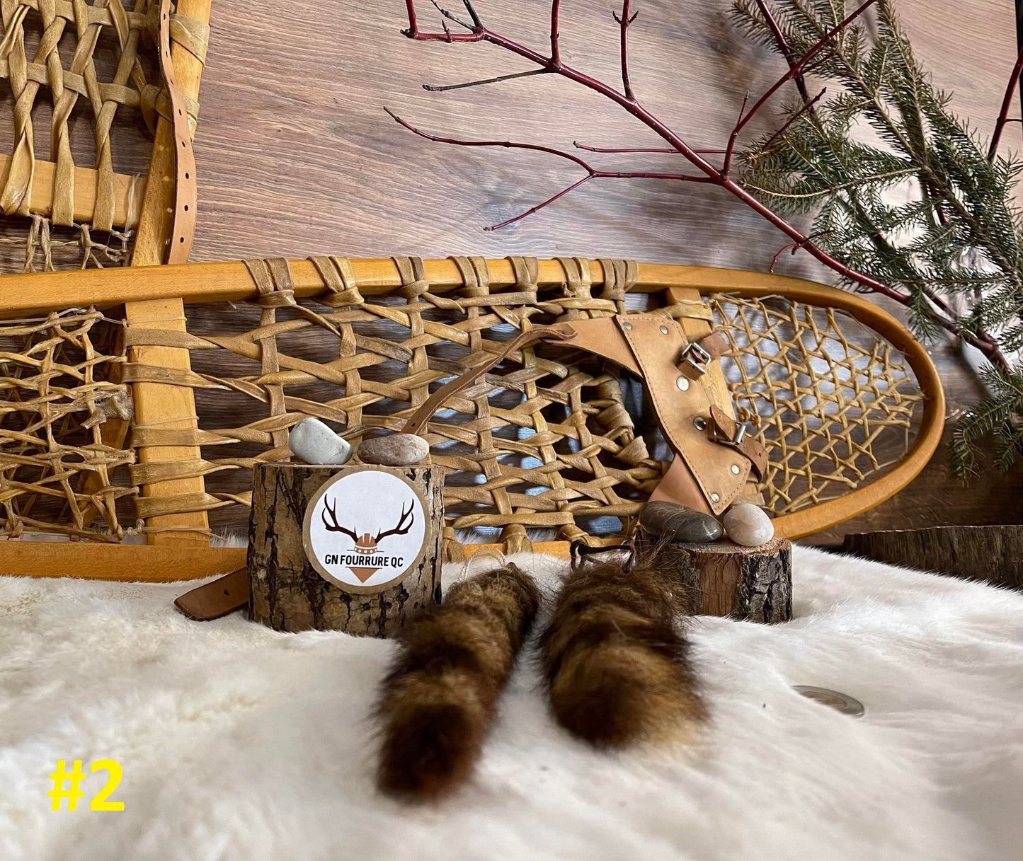 Raccoon Fur Tails
