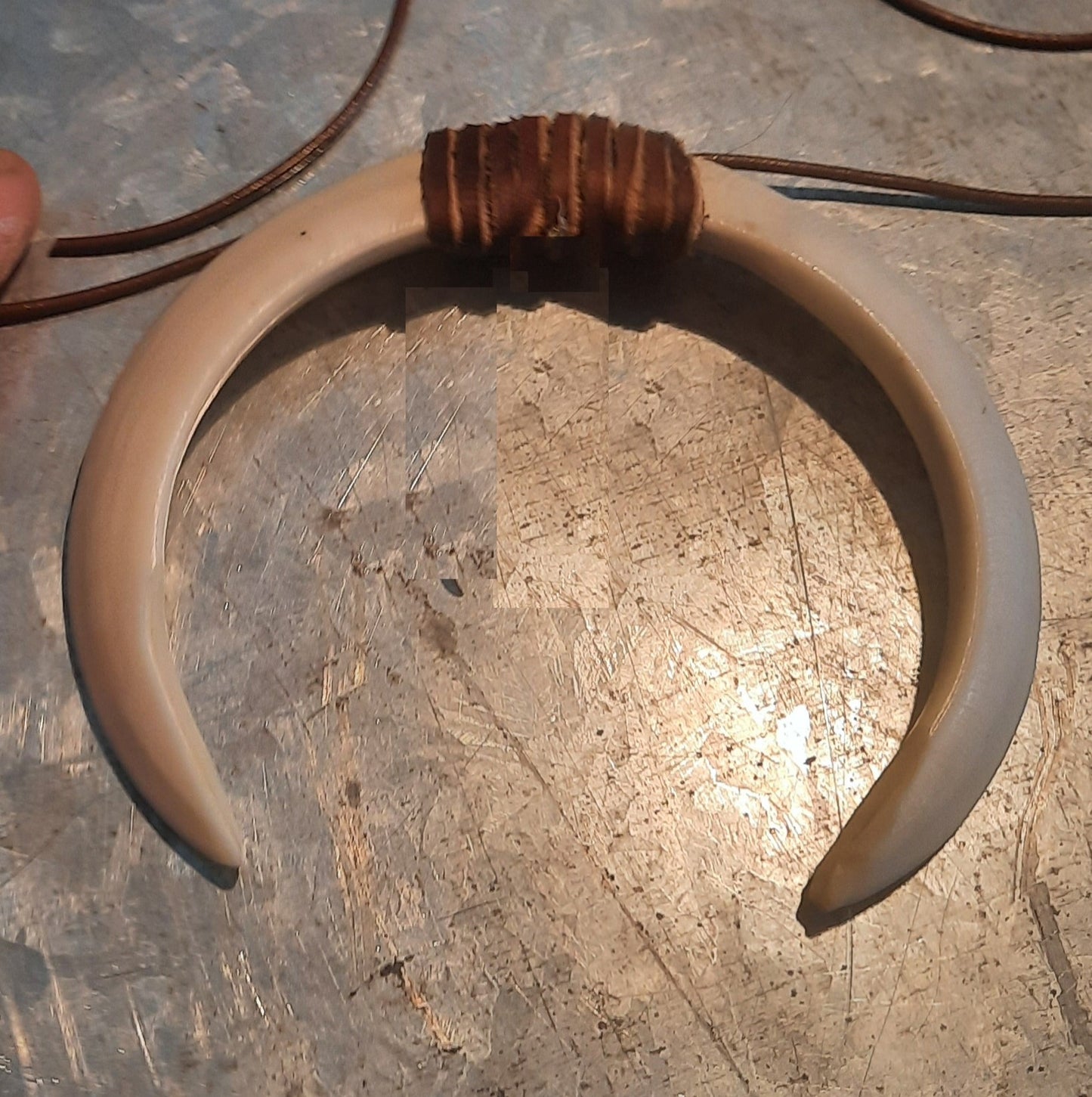 Wild Boar Tusks Pendants