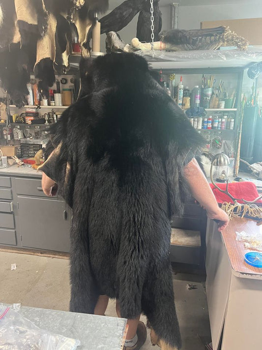 XXL Black Bear Fur