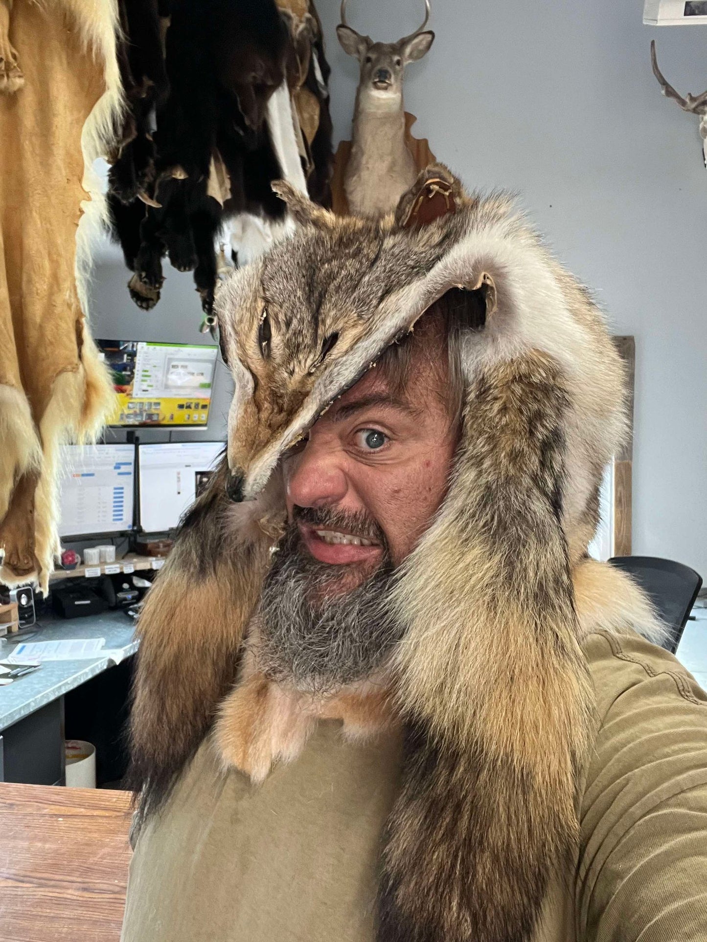 Bear Fur Hat - Custom