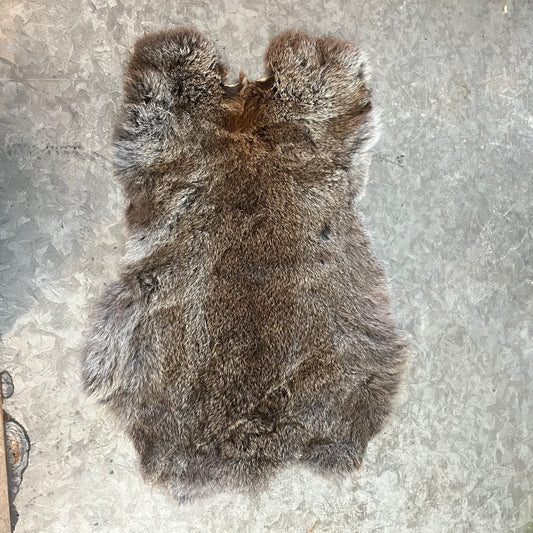 Rabbit Fur - Brown - Second quality