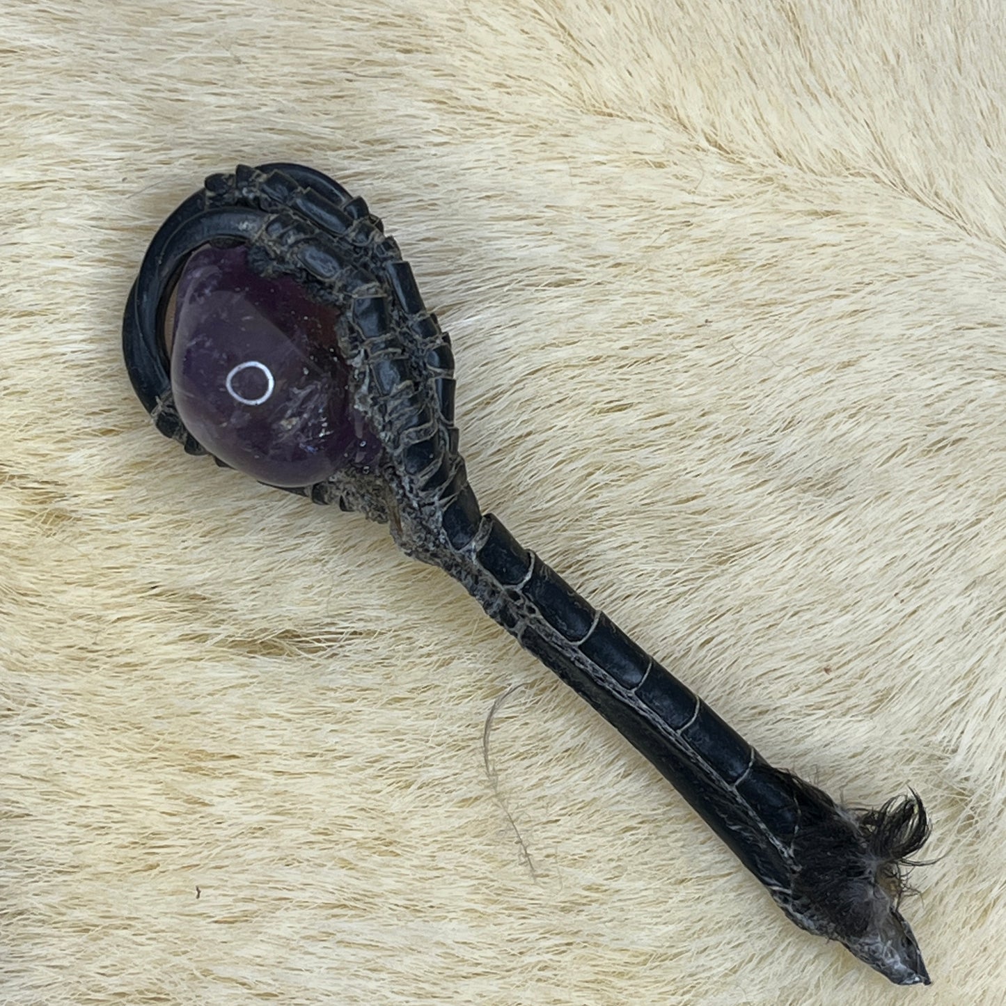 Crow Foot With Crystal