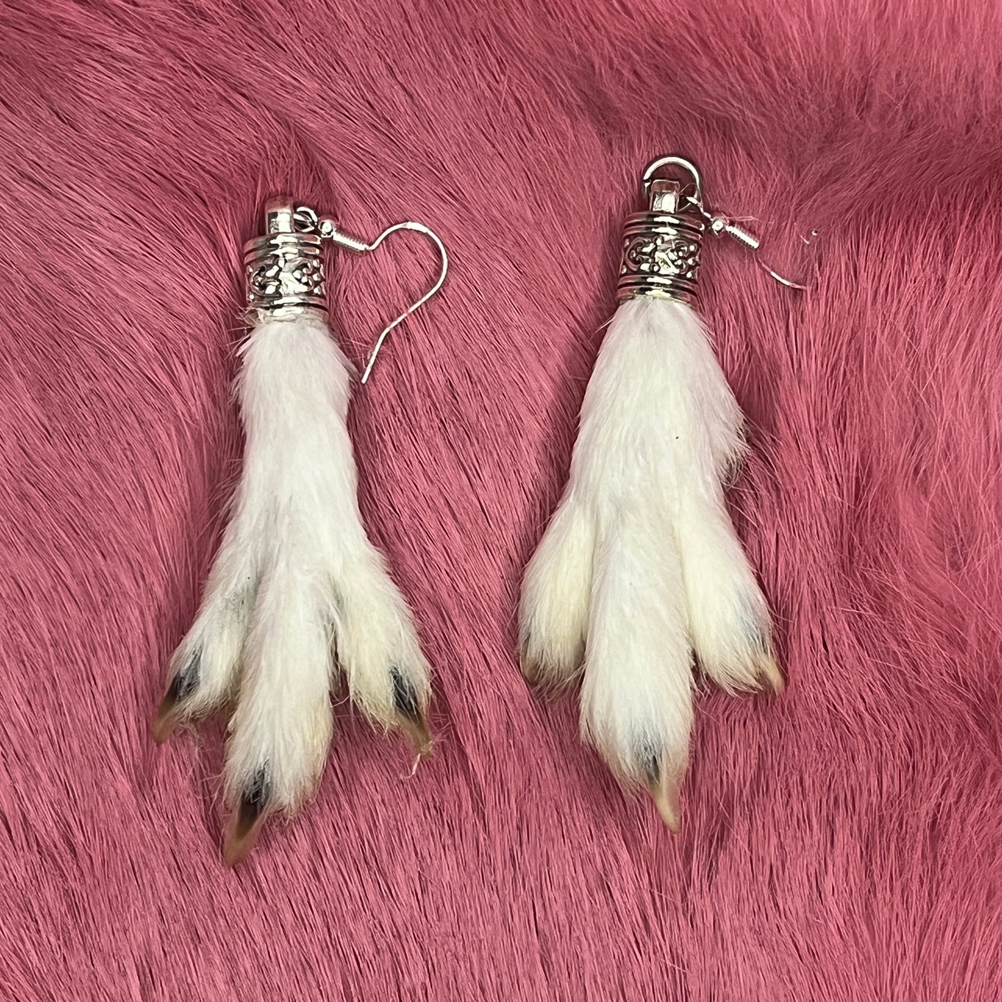 Earrings - Grouse feet