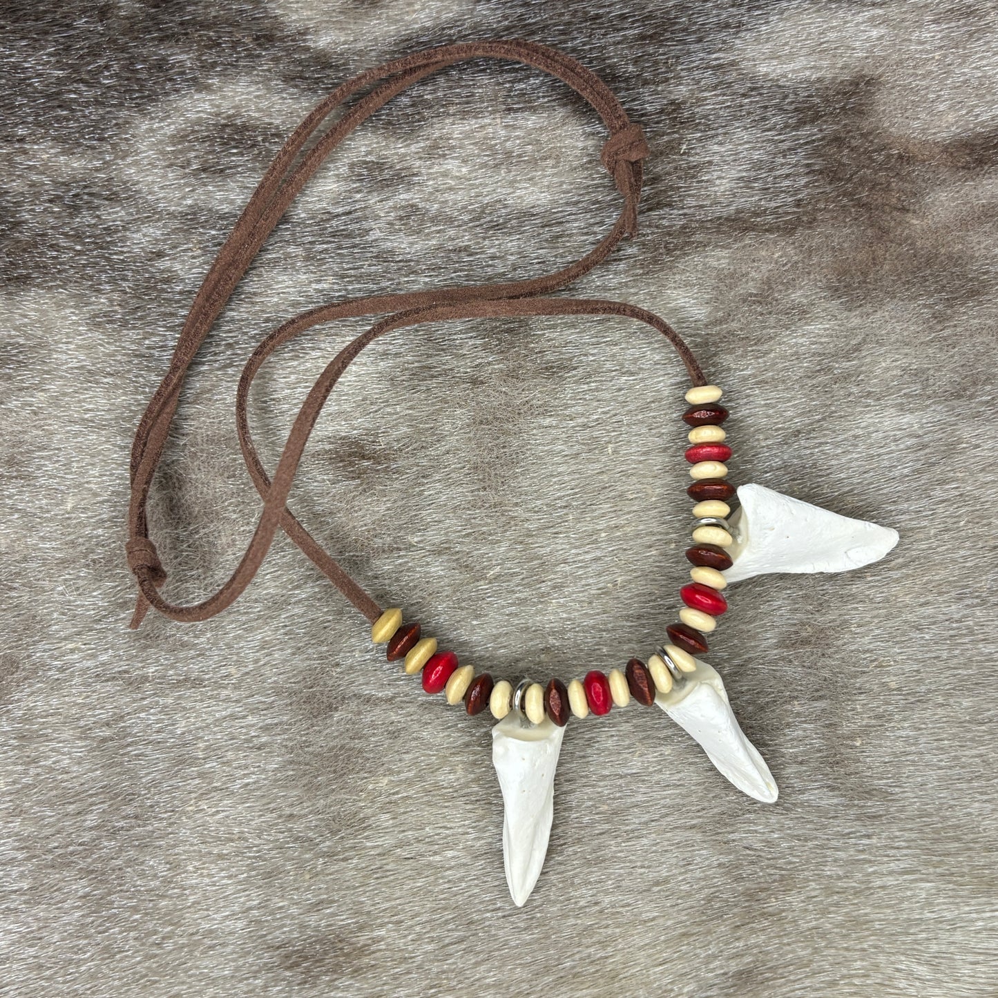 Deer coffin bone necklaces