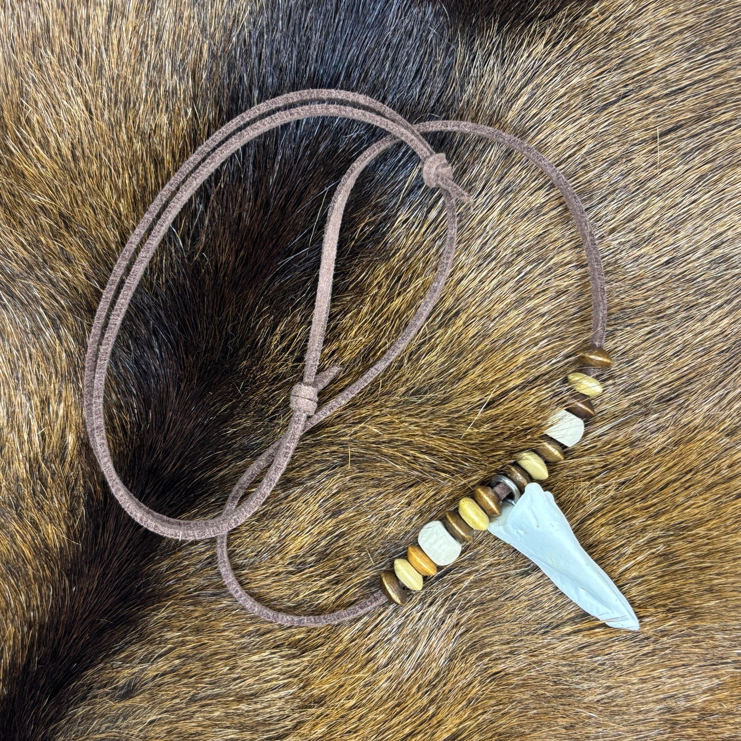 Deer coffin bone necklaces