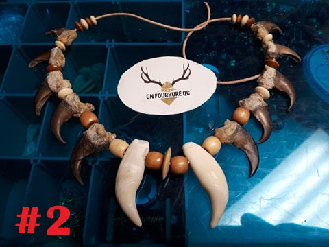 Bear Tooth and Claws Necklace "Chieftain" Collection - Custom