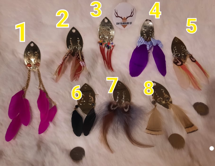 Earrings  /  Boucles d'Oreilles