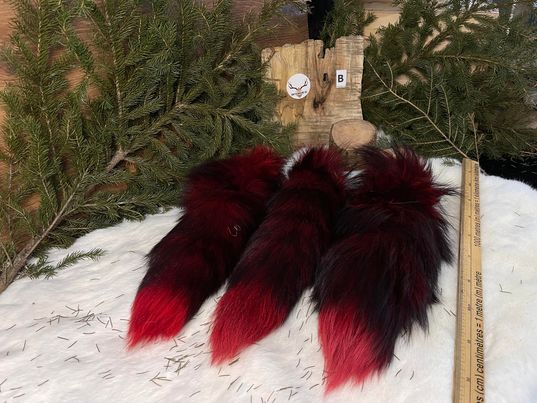 Fox Tails - Dyed