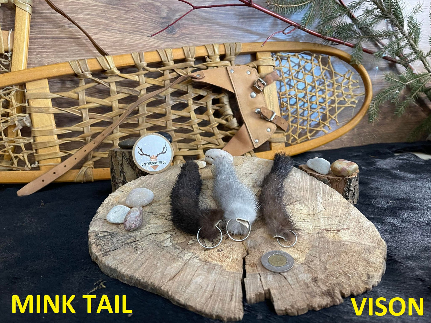 Mink Tail KeyChains