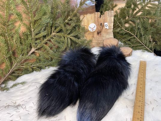 Fox Tails - Dyed