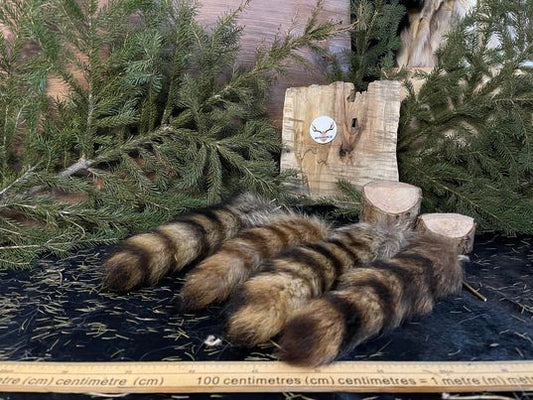 Raccoon Fur Tails