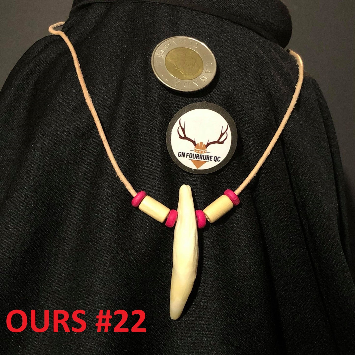 Bear tooth necklace
