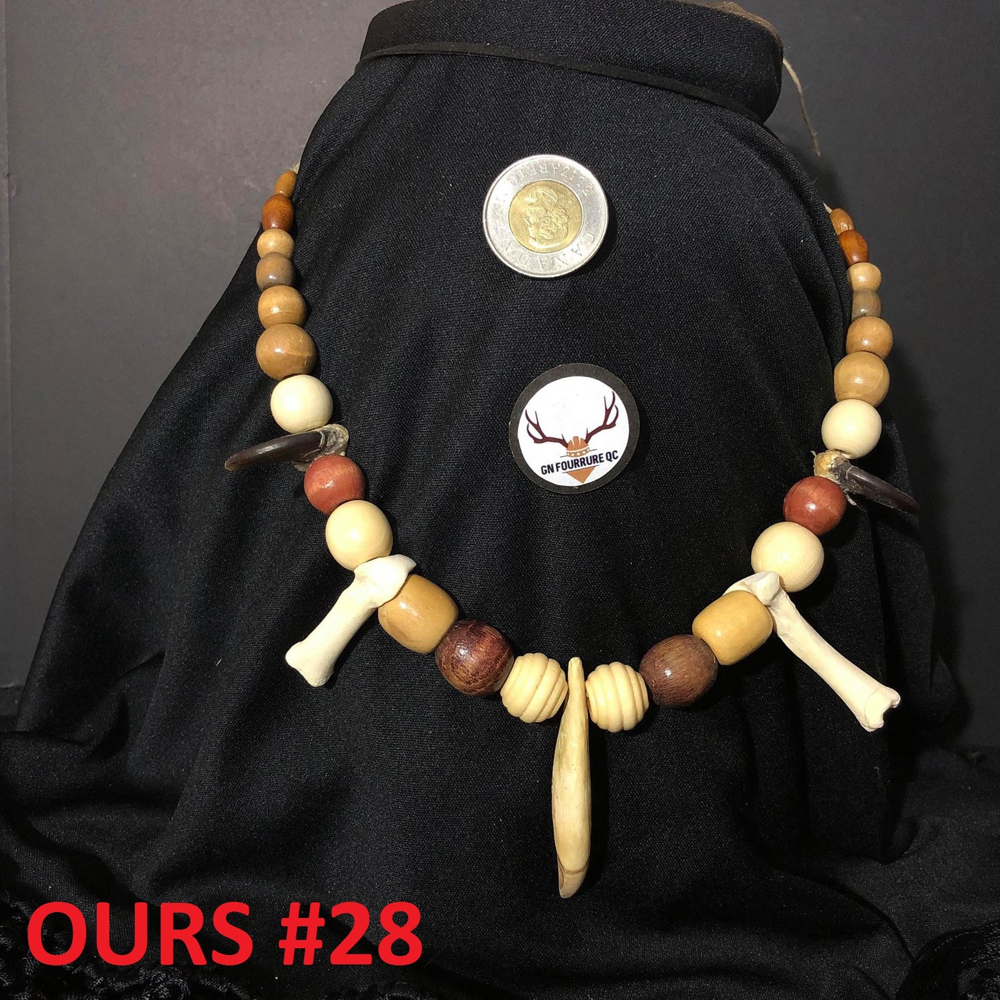 Bear Tooth and Claws Necklace "Chieftain" Collection - Custom