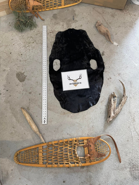 Black Dyed Seal Skins, Small