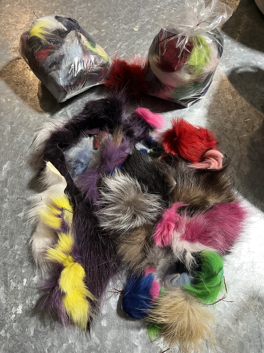 Bags of Fur Trimmings